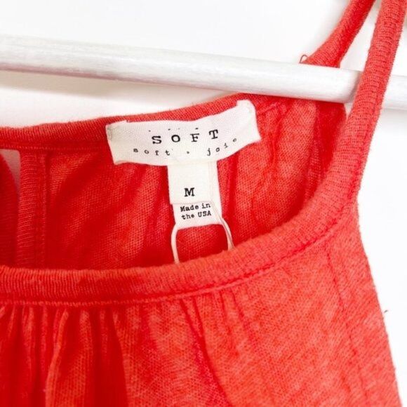 SOFT JOIE Kindrina Mini Orange Dress  - Picture 8 of 9